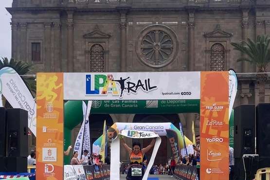 Telde felicita a Sandra Moreno por su segunda plaza en la LPA Trail 2023/TA.