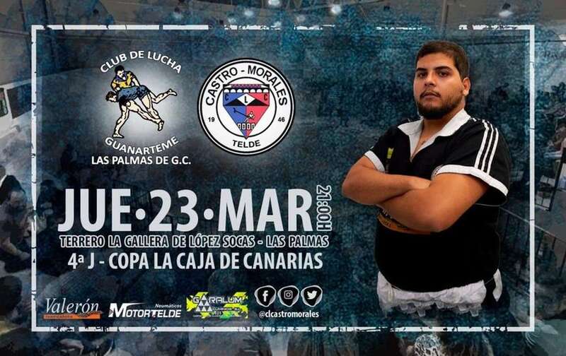 Cartel de la luchada de este jueves/Castro Morales.