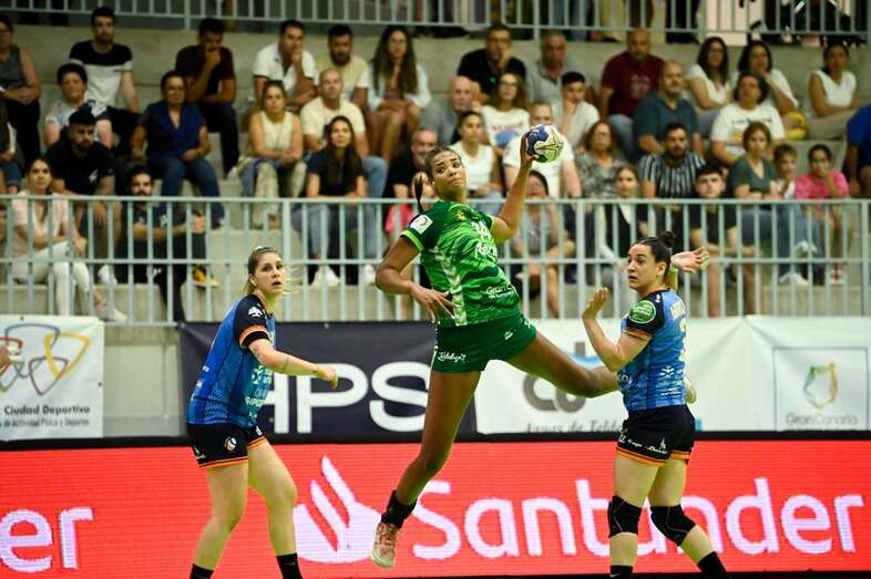 Imagen del encuentro disputado este sábado en Telde/TA.