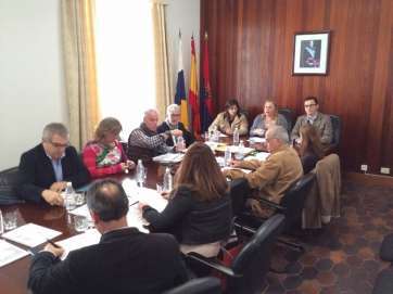 Mesa técnica reunida este miércoles (Foto TA)