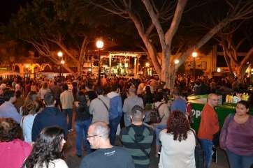 Actividades durante una celebración de La noche más corta (Foto TA)