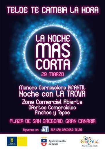 Cartel de la iniciativa en San Gregorio, este sábado (Foto TA)