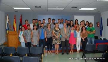 Acto de entrega de diplomas este jueves (Foto Francisco Javier Santana)