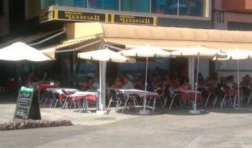 Terraza del restaurante Venecia II (Foto TA)