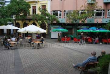 Sector comercial de San Gregorio (Foto Daniel Ojeda)