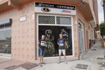 Local de Accion-bike en San Gregorio (Foto TA)