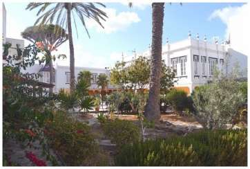 Inmueble y jardines de la propiedad (Foto TA)