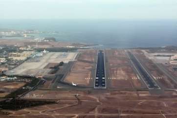 Pistas del Aeropuerto de Gran Canaria (Foto TA)