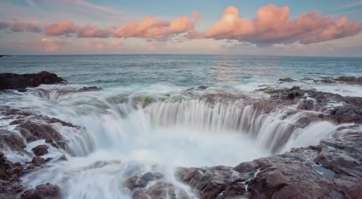 Captura de pantalla del bufadero en el vídeo promocional (Foto TA)