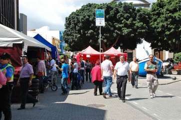 Imagen de archivo de una feria de artesanía en Telde (Foto TA)