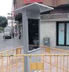 Punto de información digital sobre los negocios de la ZCA de San Gregorio (Foto TA)