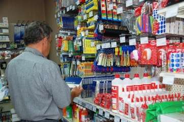 La remozada tienda de Papelería Telli (Foto TA)