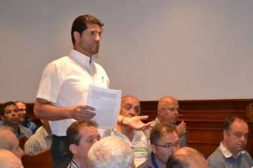 Imagen de archivo de Sebastián Alonso, presidente de la Cooperativa (Foto Daniel Ojeda)