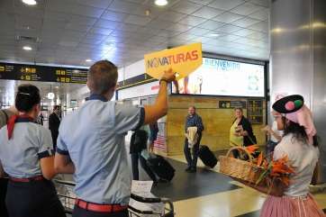 Llegada del primer vuelvo (Foto Acfi Press)