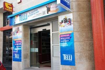 El nuevo establecimiento de Papelería Telli en San Juan (Foto TA)