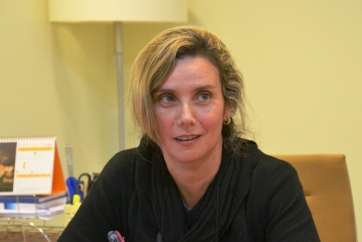 Marina Fátima Serna Sánchez, ayer en su despacho (Foto TA)