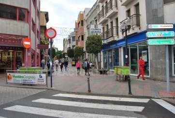 Imagen de archivo de la zona comercial de San Gregorio (Foto TA)