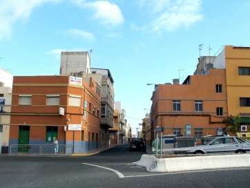 Calle de Galileo Galilei, en Casas Nuevas (Foto Luis A. López)