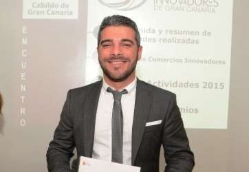 Pedro Ortega, propietario de la tienda erótica Diavolove de Telde (Foto Acfi Press)