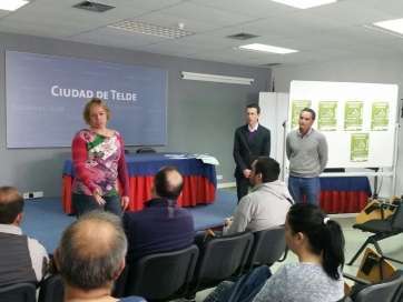 La concejala Sonsoles Martín, en la entrega de diplomas de este jueves (Foto TA)