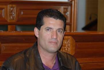 Sebastián Alonso, presidente de la Cooperativa de Empresarios Taxistas de Telde (Foto TA)