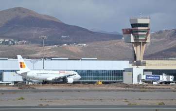 Imagen del Aeropuerto de Gando, en Gran Canaria (Foto TA)
