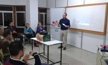 Imagen de la asamblea general de la Asociación de Empresarios ZCA de Telde celebrada anoche en Los Llanos (Foto TA)