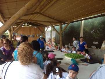 Celebración de los talleres organizados por el Ayuntamiento de Telde en la pasada edición de la exposición insular de Ganado Selecto (Foto de archivo de TA)