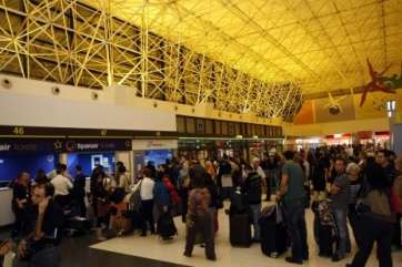 Aeropuerto de Gando, en Gran Canaria (Foto TA)