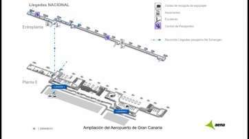 Mapa de los cambios realizados por Aena en el aeropuerto (Foto aena)