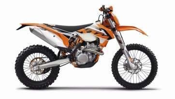 Imagen de la moto KTM EXC 2016 (Foto TA)