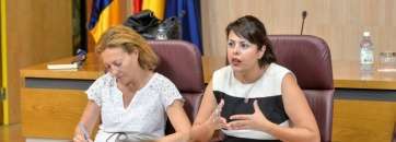 La consejera Minerva Alonso (i), en una imagen reciente (Foto Acfi Press)