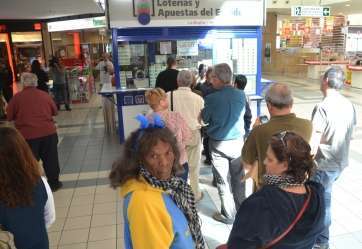 Imagen de archivo de la Administración de Lotería La Brujita de Telde (Foto TA)