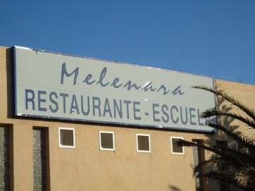 Edificio del restaurante escuela de Melenara (Foto TA)