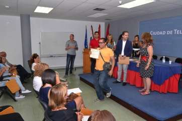 Imagen del acto de clausura de los proyectos (Foto TA)