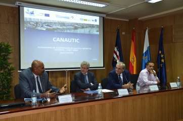 Imagen de la clausura de Canautic, este miércoles en Taliarte (Foto TA)