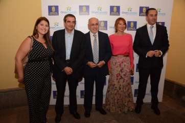 El acto de anoche por el 40 aniversario del Patronato de Turismo de Gran Canaria (Foto Acfi Press)