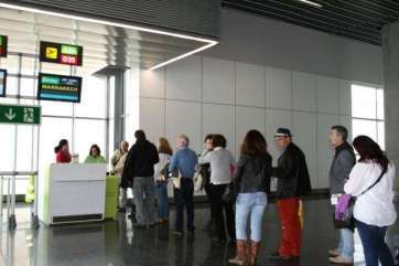 Nuevo mostrador en el Aeropuerto de Gran Canaria (Foto cedida por Aena)