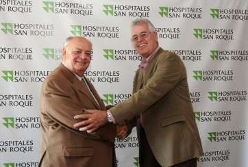 Ángel Medina y Mario Rodríguez, reunidos esta mañana (Foto TA)