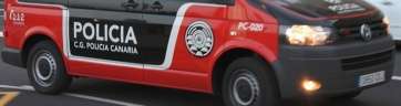 Vehículo de la Policía Canaria (Foto TA)