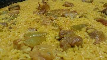 Arroz meloso, plato especial del restaurante de Melenara (Foto TA)