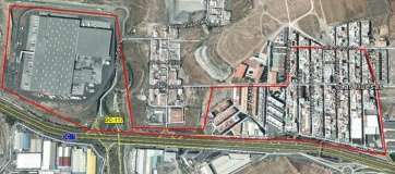 Sector de Las Huesas afectado por el corte (Foto TA)