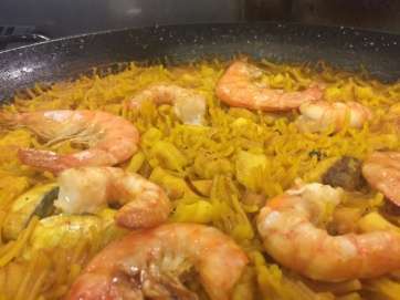 Plato preparado por el restaurante de Melenara (Foto TA)