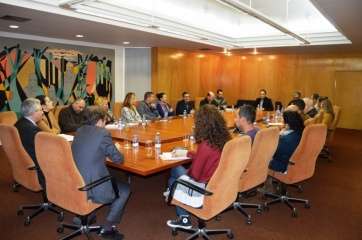 Reunión celebrada para coordinar la feria (Foto TA)