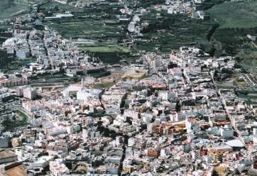 Vista aérea de Telde (Foto TA)