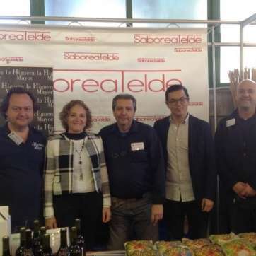 Marta Hernández, en la reciente feria de San Mateo (Foto TA)