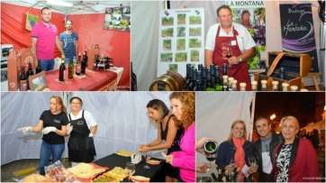 Composición fotográfica de la cuarta edición de La Noche de los Vinos (Foto Antonio Alí)