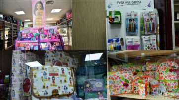 Surtido de productos de acreditadas firmas (Foto TA)