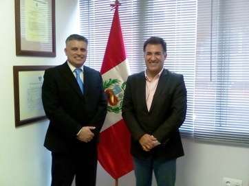 Marco Antonio Cabrera y René Zevallos (Foto TA)