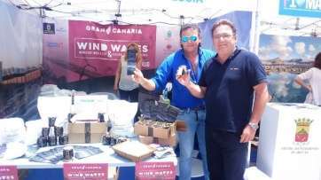 Puesto de una de las empresas radicadas en Telde (Foto TA)